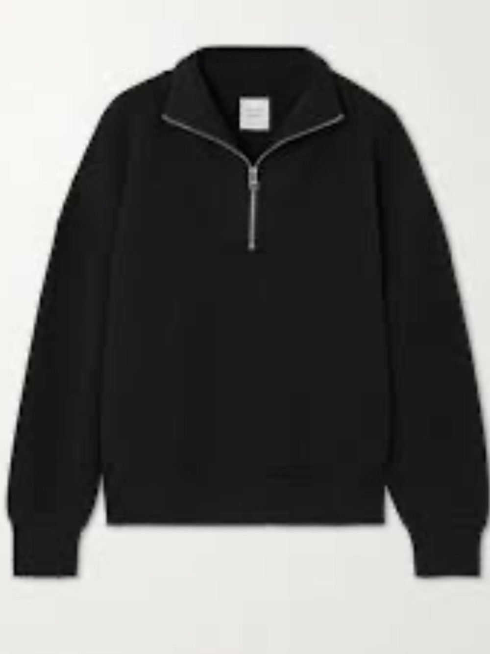 Varley Black Half-Zip Sweater Sz  m